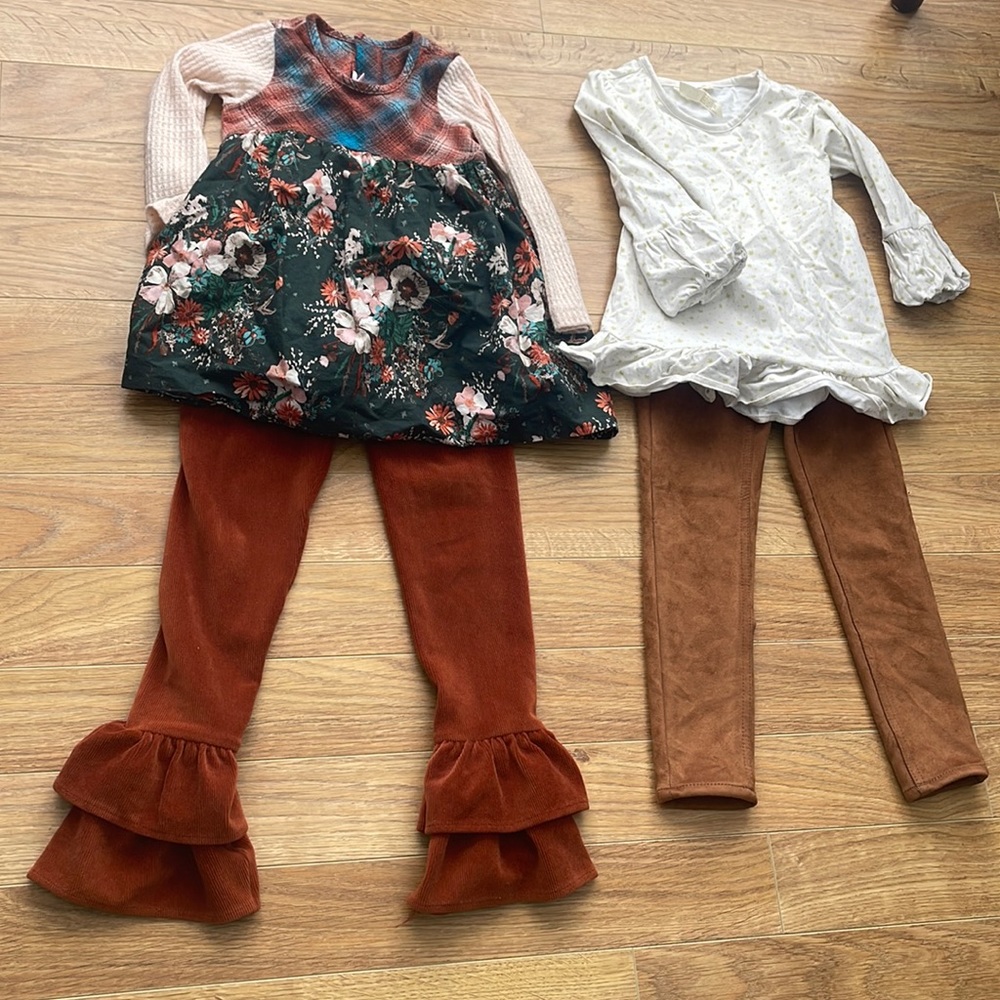 Matilda Jane and Ricrac and ruffles set